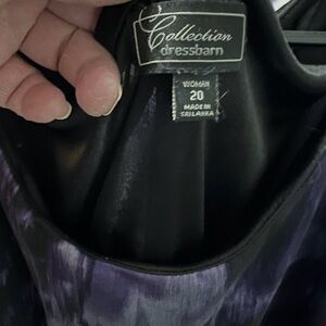 Dressbarn Collection Deep Purple Dress